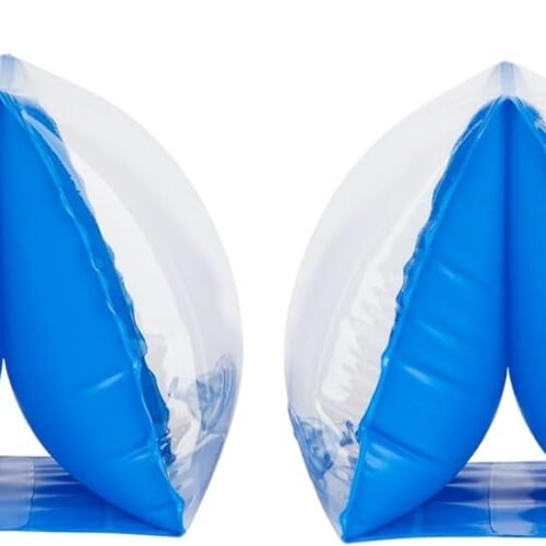 Coconut Grove Inflatable Swim Arm Bands, Finn the Shark Design, Blue, Ages 3-6 Years, 11 x 6.5 Inch