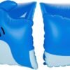 Coconut Grove Inflatable Swim Arm Bands, Finn the Shark Design, Blue, Ages 3-6 Years, 11 x 6.5 Inch