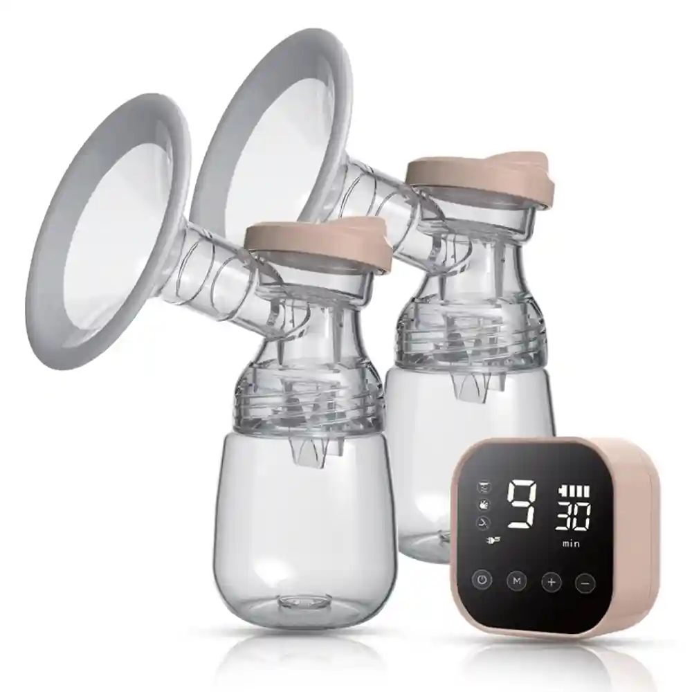 Double Electric Breast Feeding Pump Silent Automatic Baby Infant Hands free USB