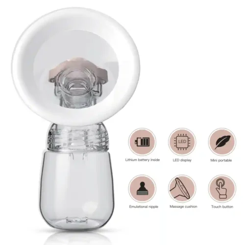 Double Electric Breast Feeding Pump Silent Automatic Baby Infant Hands free USB
