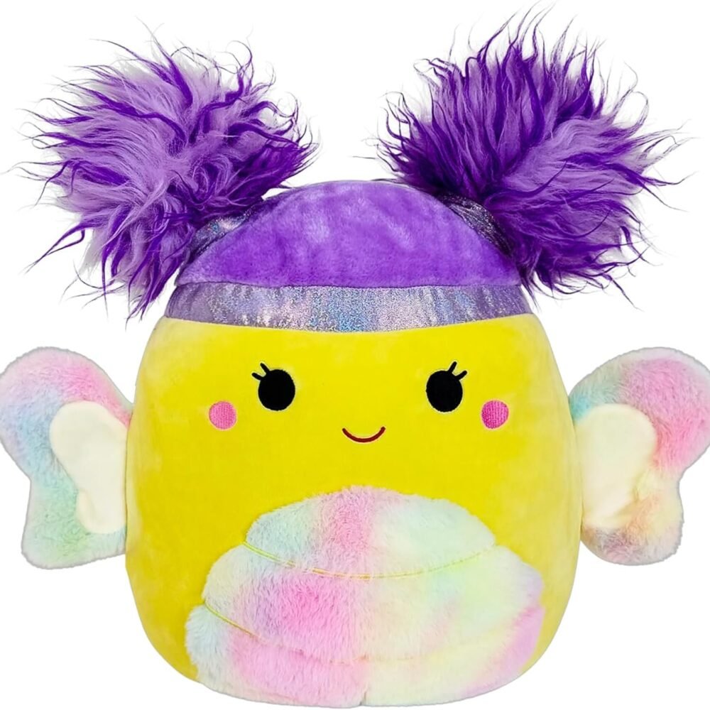 Squishmallows 14" Yellow Butterfly Squishdoo - Posey, The Stuffed Animal Plush Toy