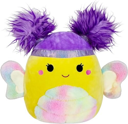 Squishmallows 14" Yellow Butterfly Squishdoo - Posey, The Stuffed Animal Plush Toy