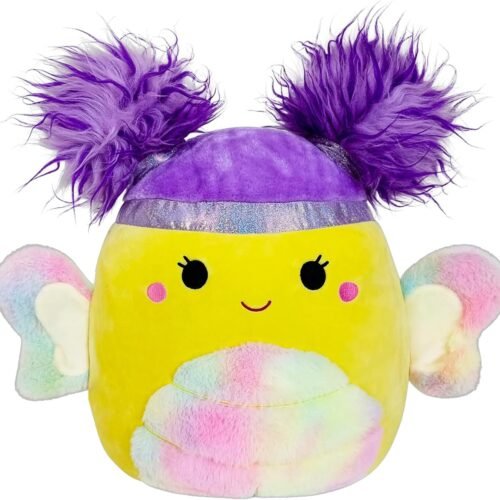 7178VnhHToL._AC_SL1500_ Squishmallows 14" Yellow Butterfly Squishdoo - Posey, The Stuffed Animal Plush Toy