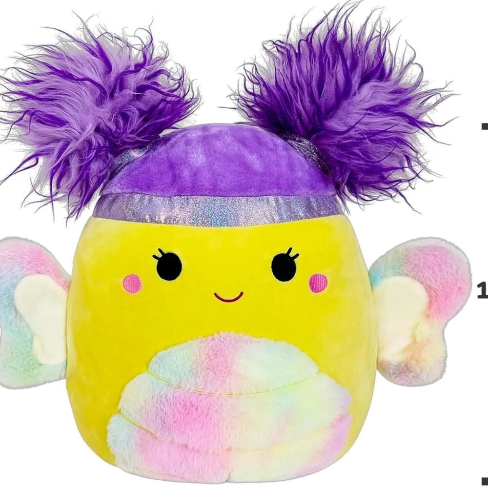 Squishmallows 14" Yellow Butterfly Squishdoo - Posey, The Stuffed Animal Plush Toy