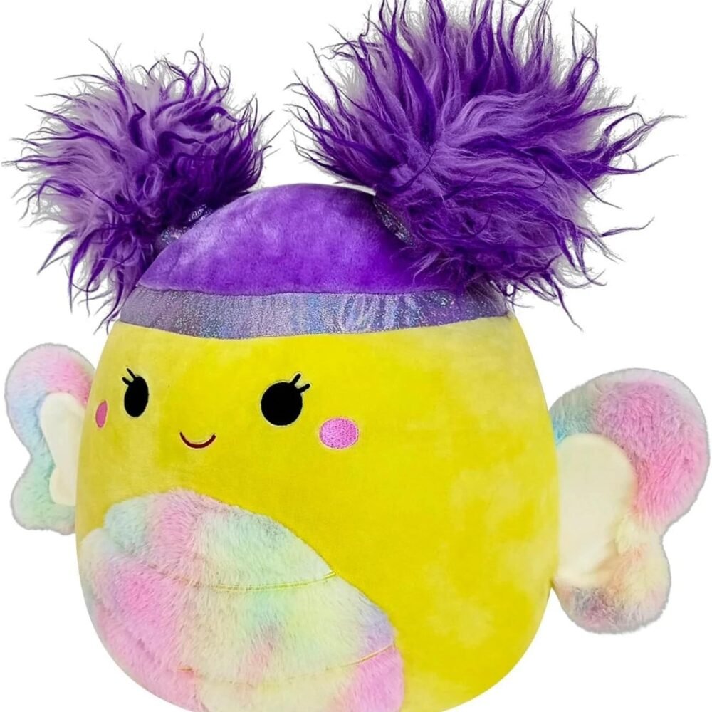 Squishmallows 14" Yellow Butterfly Squishdoo - Posey, The Stuffed Animal Plush Toy