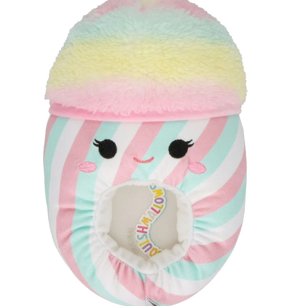 Squishmallows Toddler & Kids Boys or Girls Character Plush Slippers 4-5 Years