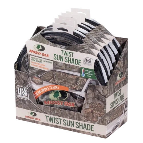 Mossy Oak 23SH171 Foldable Sunshade, 28.5'' x 31.5'', 2 Count