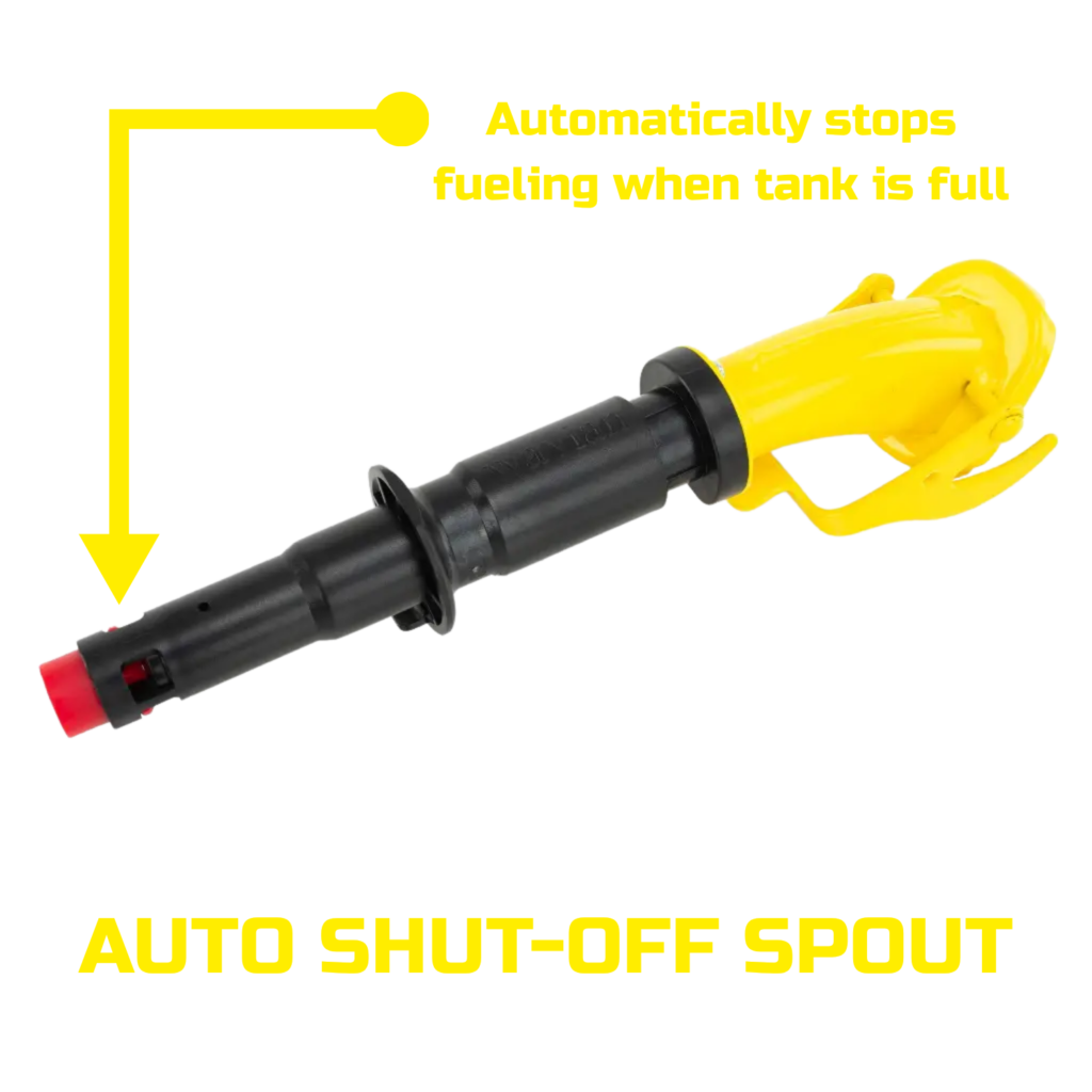 Wavian USA Authentic NATO Jerry Can and Spout System - Rust-Proof Steel, 10 & 20 Litre Gas Cans Wavian NATO steel jerry can and spout system