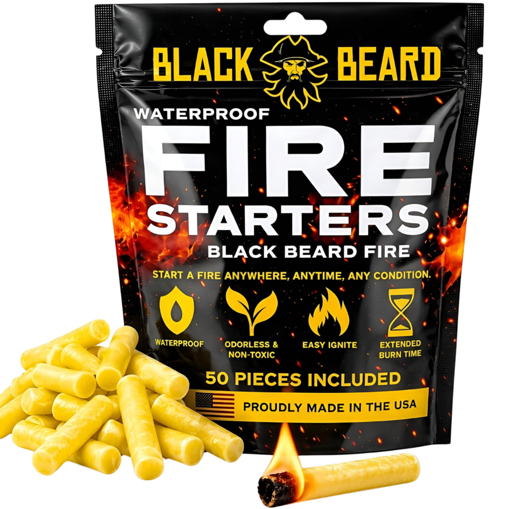 Black Beard fire starter rope